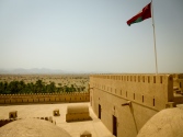 View from the roof of Al Hazm fort